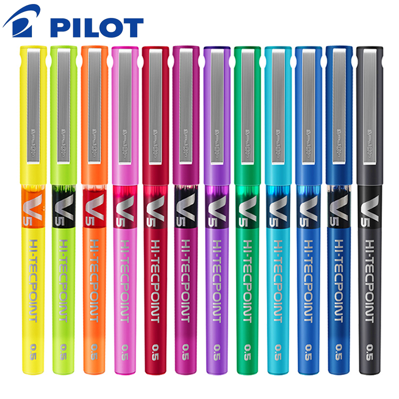 Pilot Pen V5 - Bolígrafo de Gel con punta de