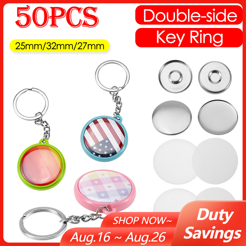 Button Badge Blank - 50 piezas/Set 25mm 32mm 37mm Botones