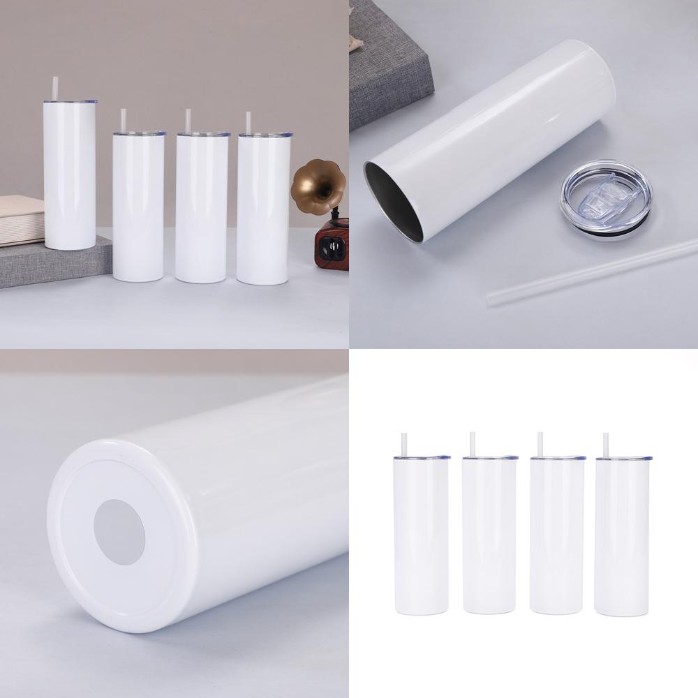Sublimation Mug White - Taza recta de 20oz, termo blanco