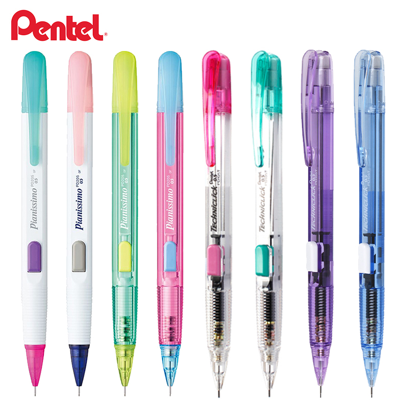 Pentel Pen Energel - Lápiz mecánico Pentel japonés PD105T, multicolor,