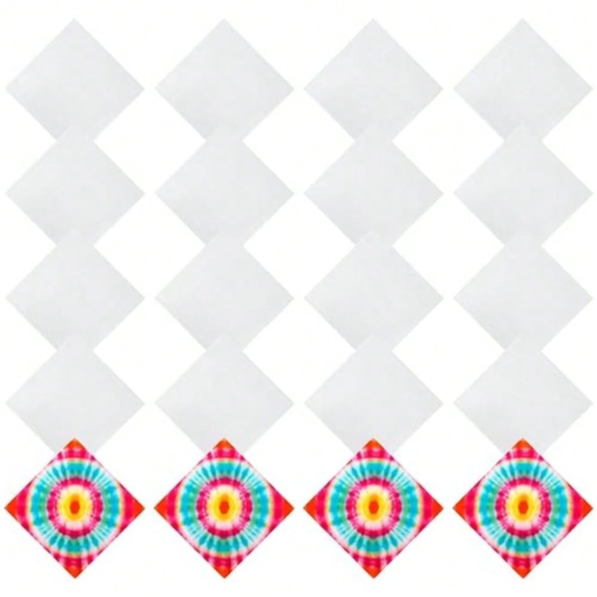 Pañuelos blancos de 16 