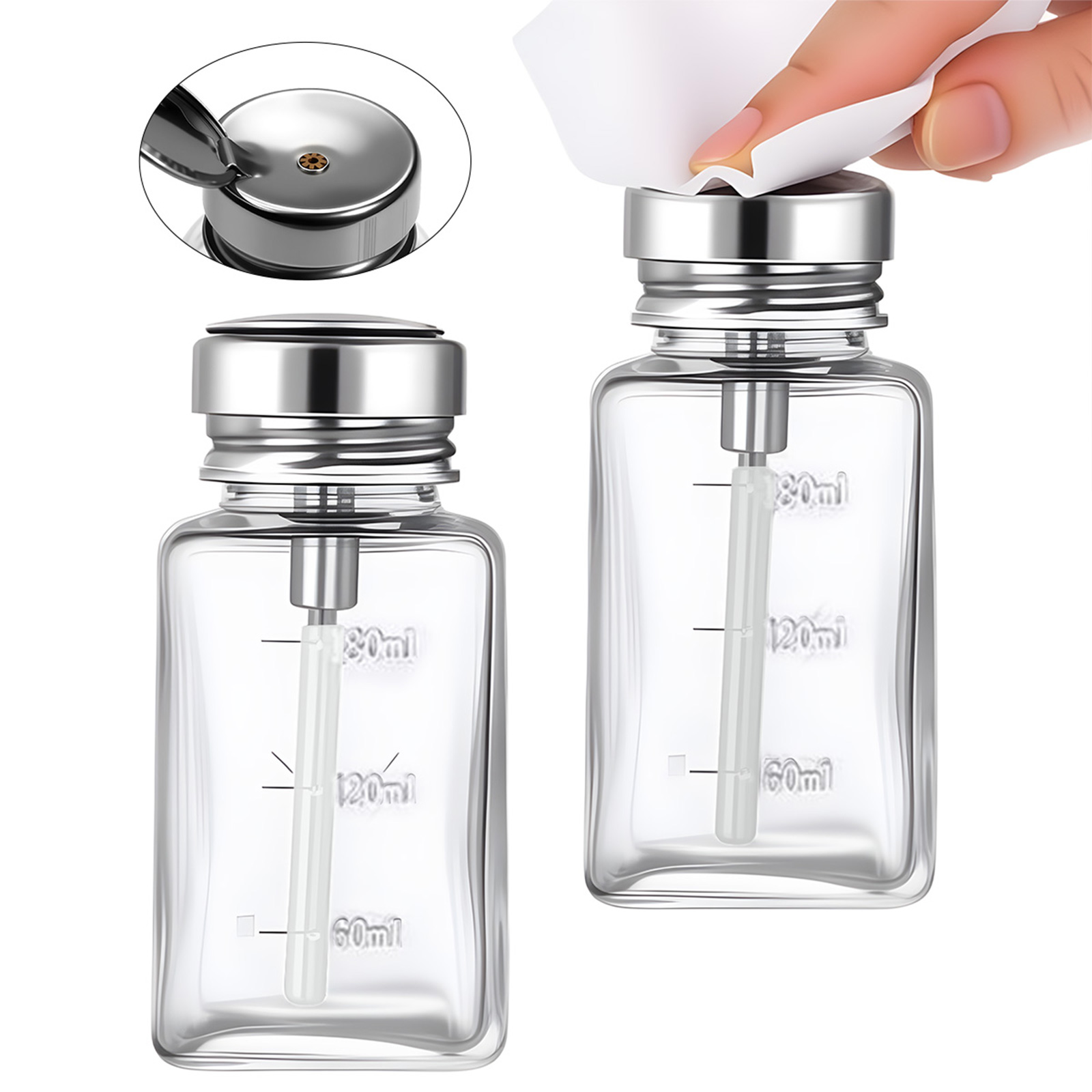 Botella de Vidrio para Uñas de - Water Bottle Blank reseña y precio