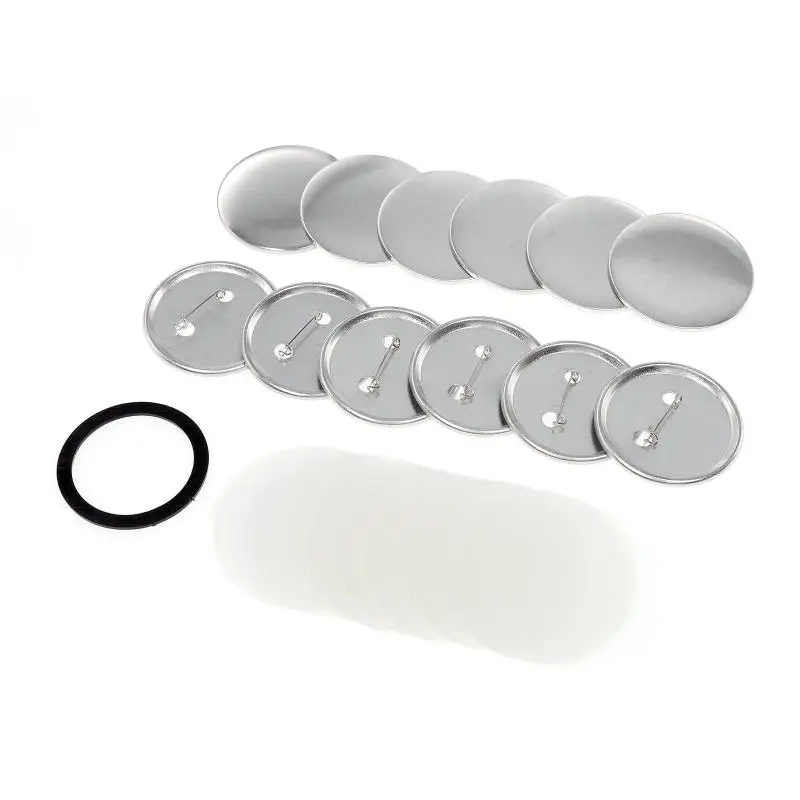 100 piezas de botones en blanc - Button Badge Blank reseña y precio