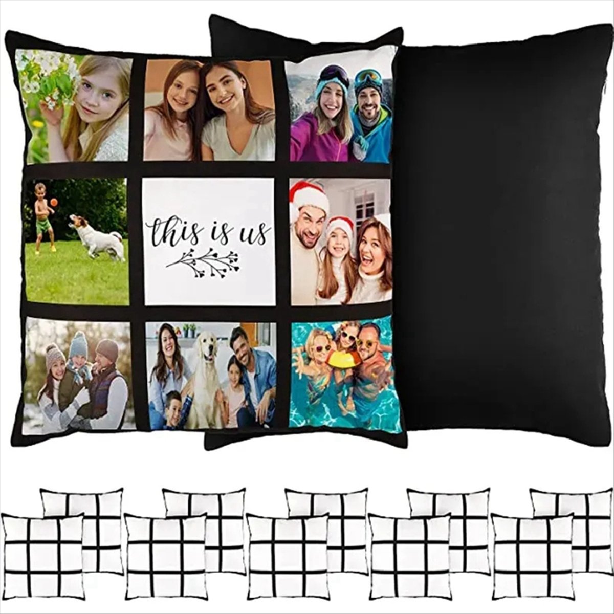 A75K 6 piezas sublimación pane - Pillow Cover Sublimation reseña y precio