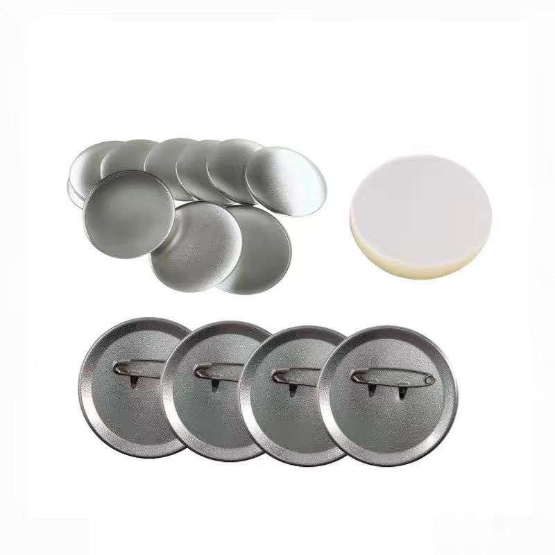 100 unidades de material en br - Button Badge Blank reseña y precio