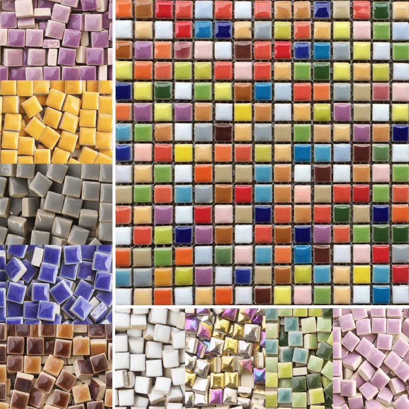 100g de Azulejos de Mosaico de - Ceramic Tile Blank reseña y precio