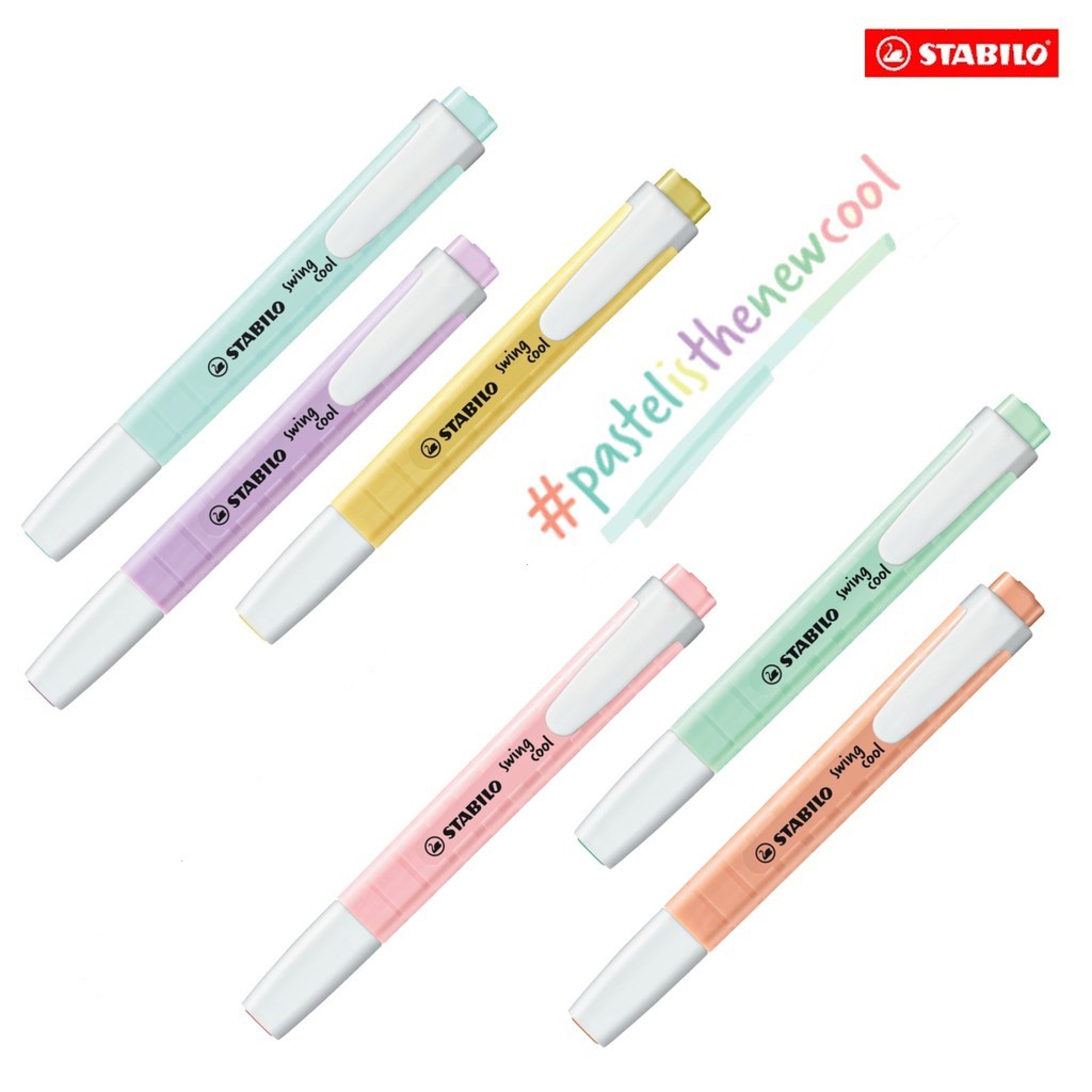 STABILO Swing Cool Pastel Resa - Stabilo Marker Swing Cool reseña y precio