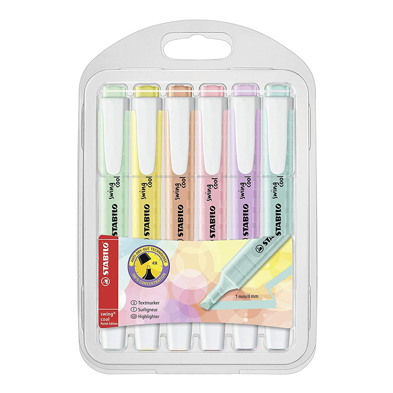 STABILO Swing Cool Pastel Resa - Stabilo Marker Swing Cool reseña y precio
